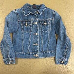 Gap Kids Girls M(8) Blue Jean Jacket EUC